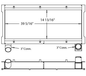 270017 - AOB Technologies Charge Air Cooler Charge Air Cooler