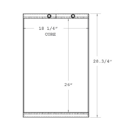 270039 - 2 Pass Oil Cooler Oil Cooler