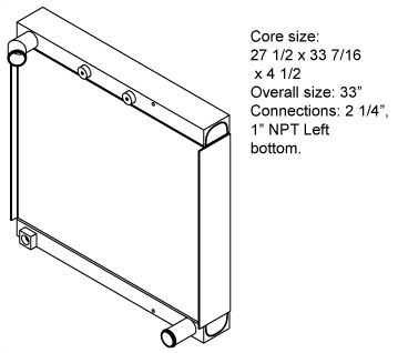 270045 - Radiator Oil Cooler