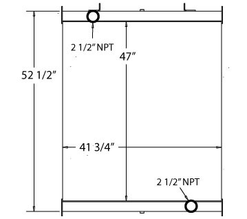 270055 - High Pressure Oil Cooler Oil Cooler