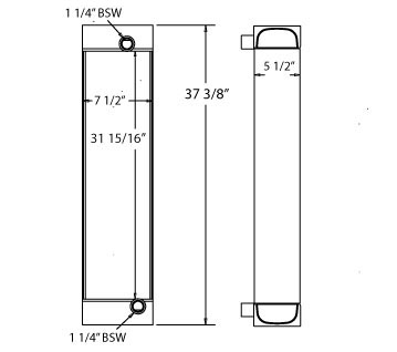 270068 - Grettir Oil Cooler Oil Cooler