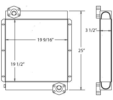 270070 - Oil Cooler Oil Cooler