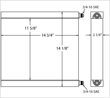 270130 - Oil Cooler Oil Cooler