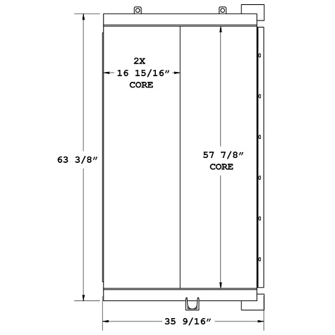 270134 - Ingersoll Rand Oil Cooler Oil Cooler