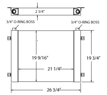 270180 - Oil Cooler Oil Cooler