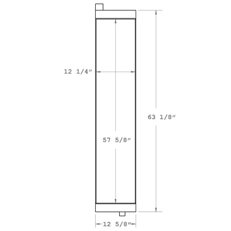 270190 - Sullair Air Compressor Oil Cooler Oil Cooler