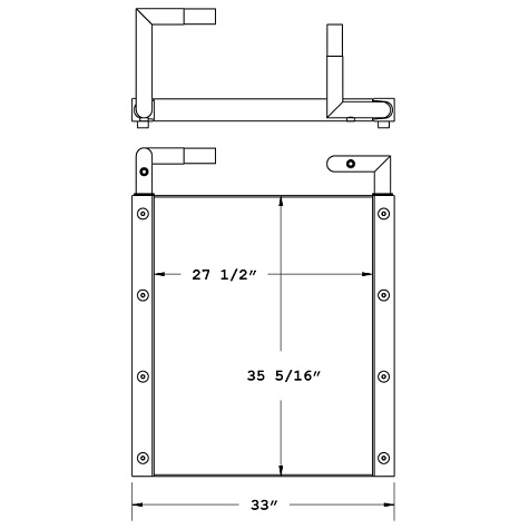 270200 - Hitachi Oil Cooler Oil Cooler