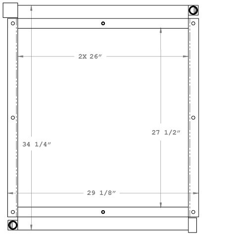 270202 - Industrial Oil Cooler Oil Cooler