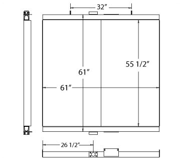 270203 - Industrial Oil Cooler Oil Cooler