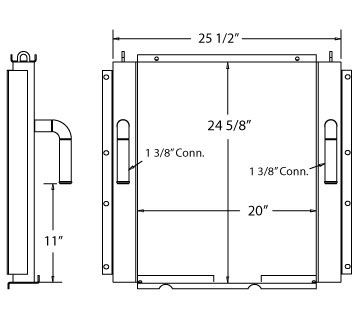 270229 - Caterpillar Oil Cooler Oil Cooler