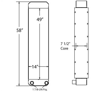 270276 - Oil Cooler Part of 2900-53 Oil Cooler