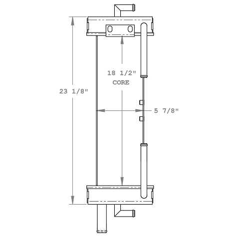 270279 - John Deere 5010 Oil Cooler Oil Cooler