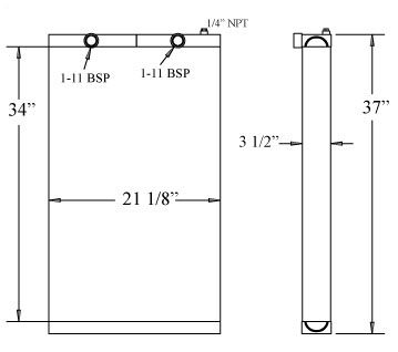 270302 - Atlas Copco Oil Cooler Oil Cooler