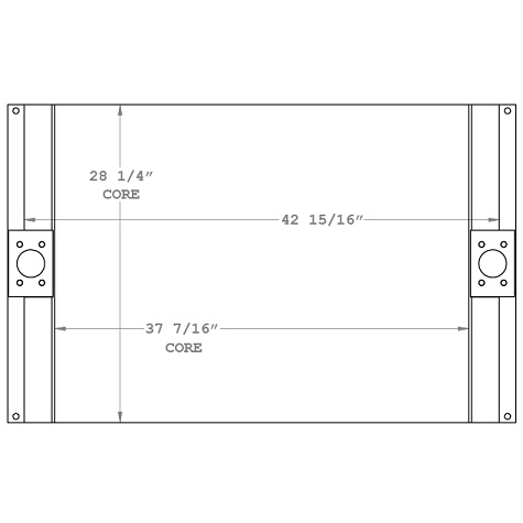 270327 - Aljon ADV625 Tier 3 Landfill Compactor Oil Cooler Oil Cooler