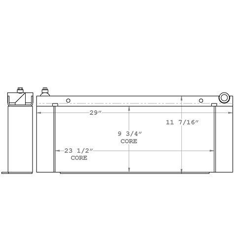 270348 - Industrial Oil Cooler Oil Cooler