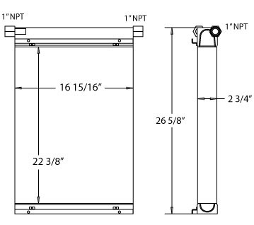 270358 - Oil Cooler Oil Cooler