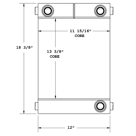 270361 - Industrial Oil Cooler Oil Cooler