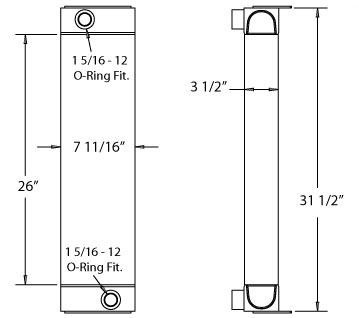 270362 - Oil Cooler Oil Cooler