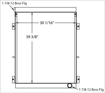 270370 - Industrial Oil Cooler Oil Cooler