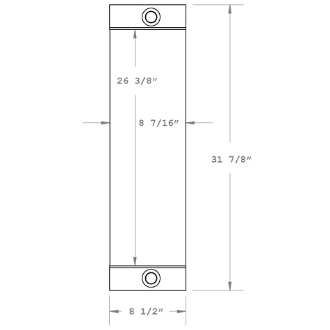 270376 - Industrial Oil Cooler Oil Cooler