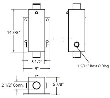 270377 - Coolant to Oil Cooler Oil Cooler