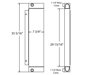 270401 - Oil Cooler Part of 2900-81 Oil Cooler