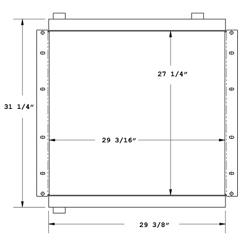 270406 - Low Pressure Diesel Fuel Cooler Oil Cooler