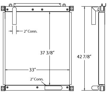 270416 - Kobelco Oil Cooler Oil Cooler