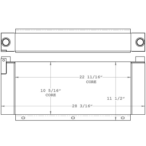 270424 - Elgin Pelican Street Sweeper Oil Cooler Oil Cooler