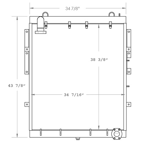 270426 - Industrial Oil Cooler Oil Cooler