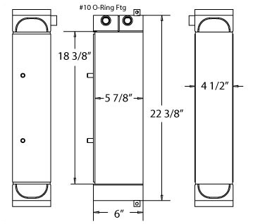 270443 - Hyster / Yale Oil Cooler Oil Cooler