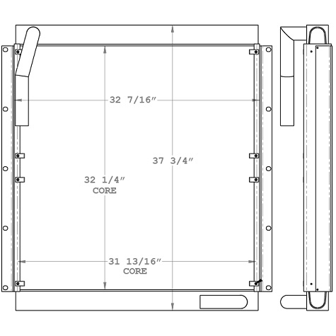 270446 - Kobelco Excavator K909LC MKII Excavator Oil Cooler