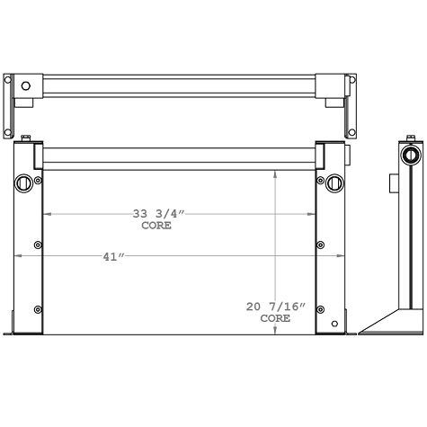 270447 - Industrial Oil Cooler Oil Cooler