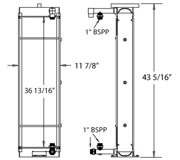 270452 - Hyundai Transmission Oil Cooler Oil Cooler