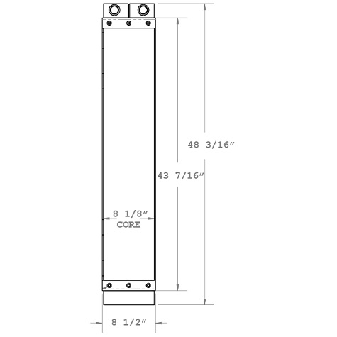 270461 - Industrial Oil Cooler Oil Cooler