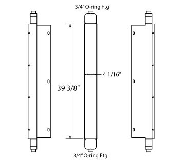 270462 - Monaco Motorhome Oil Cooler Oil Cooler