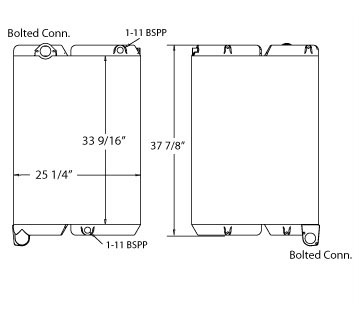 270474 - Hydraulic Oil Cooler Oil Cooler