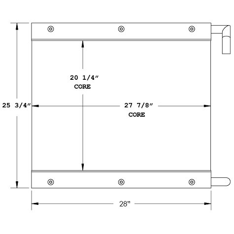 270475 - Kobelco SK120-LC Oil Cooler Oil Cooler