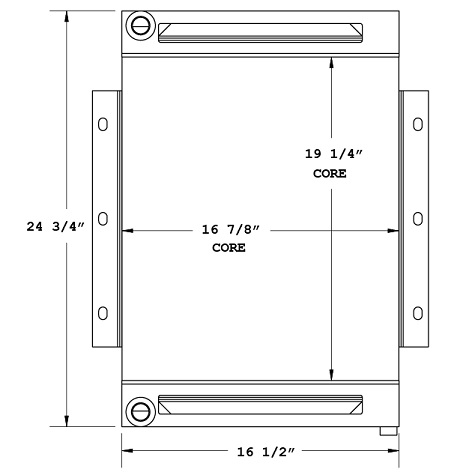 270483 - JLG 450AJ Oil Cooler Oil Cooler