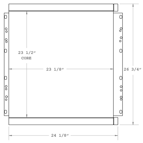 270488 - Industrial Oil Cooler Oil Cooler