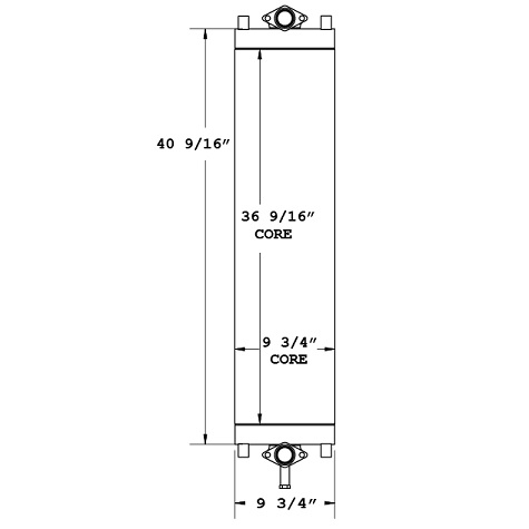 270489 - Komatsu PC220-8 Oil Cooler Oil Cooler