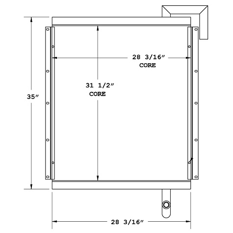 270490 - Industrial Oil Cooler Oil Cooler