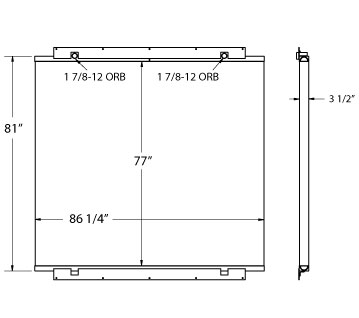 270517 - Atlas Copco Oil Cooler Oil Cooler