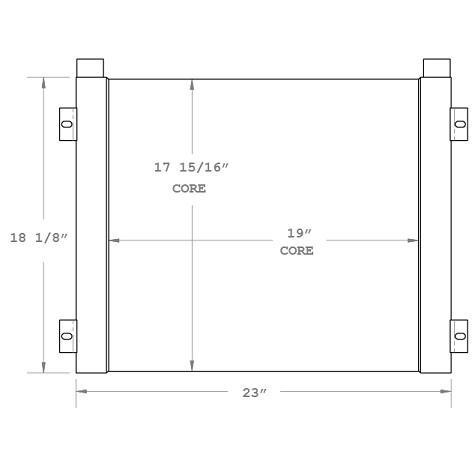 270526 - Racklift Elevator Oil Cooler Oil Cooler