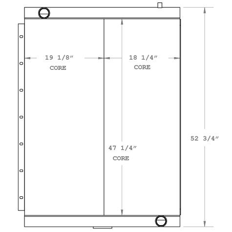 270529 - Drillteck Oil Rig D25K Oil Cooler