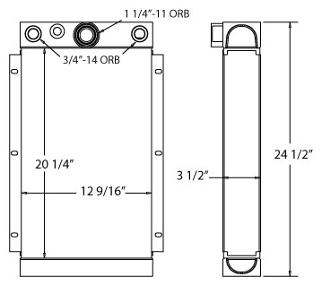 270542 - Kalmar DE6160 Oil Cooler