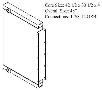 270546 - Industrial Oil Cooler Oil Cooler