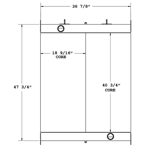 270558 - Industrial Oil Cooler Oil Cooler