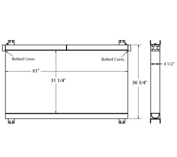 270562 - Industrial Oil Cooler Oil Cooler