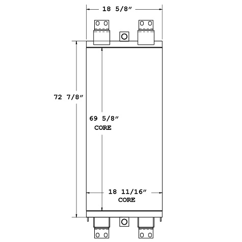 270564 - ATLAS COPCO / Ingersoll Rand T4 Drill Oil Cooler Oil Cooler